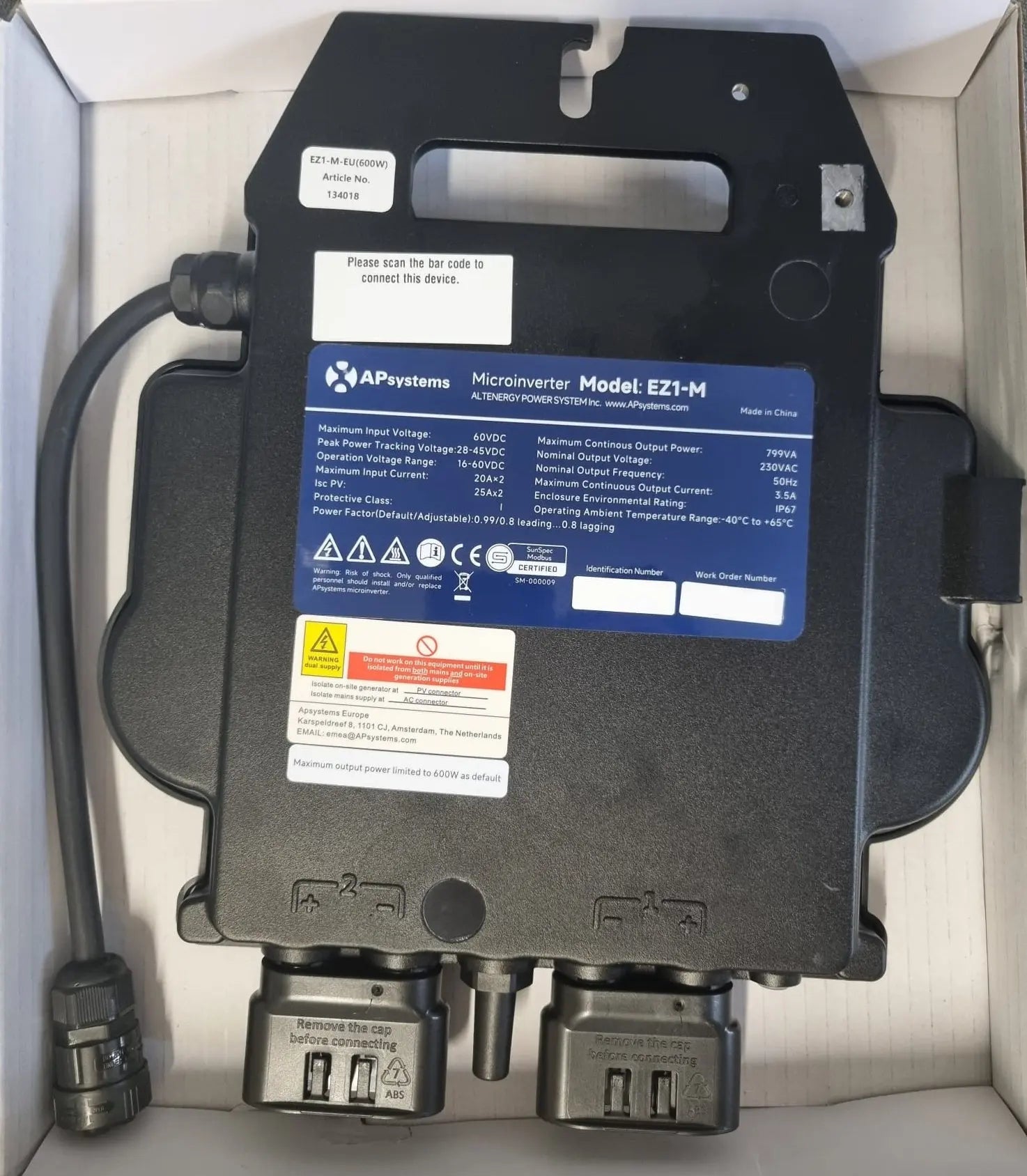 APsystems EZ1-M Mikrowechselrichter