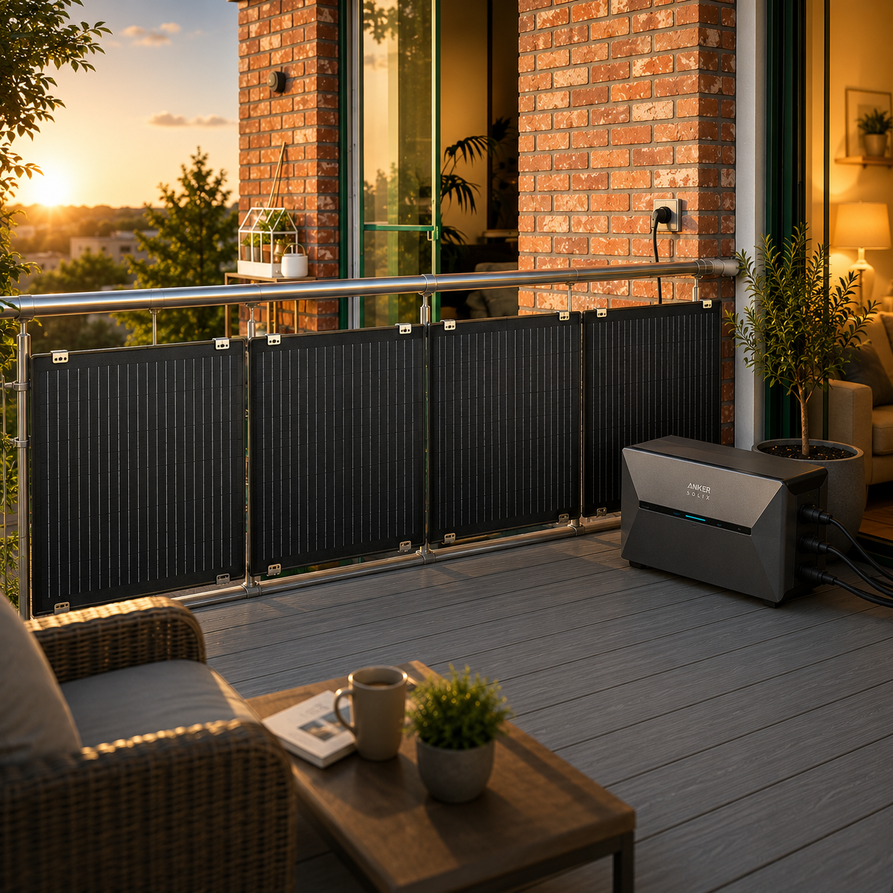 Welcher Speicher passt zum BalkonSolar AIR?