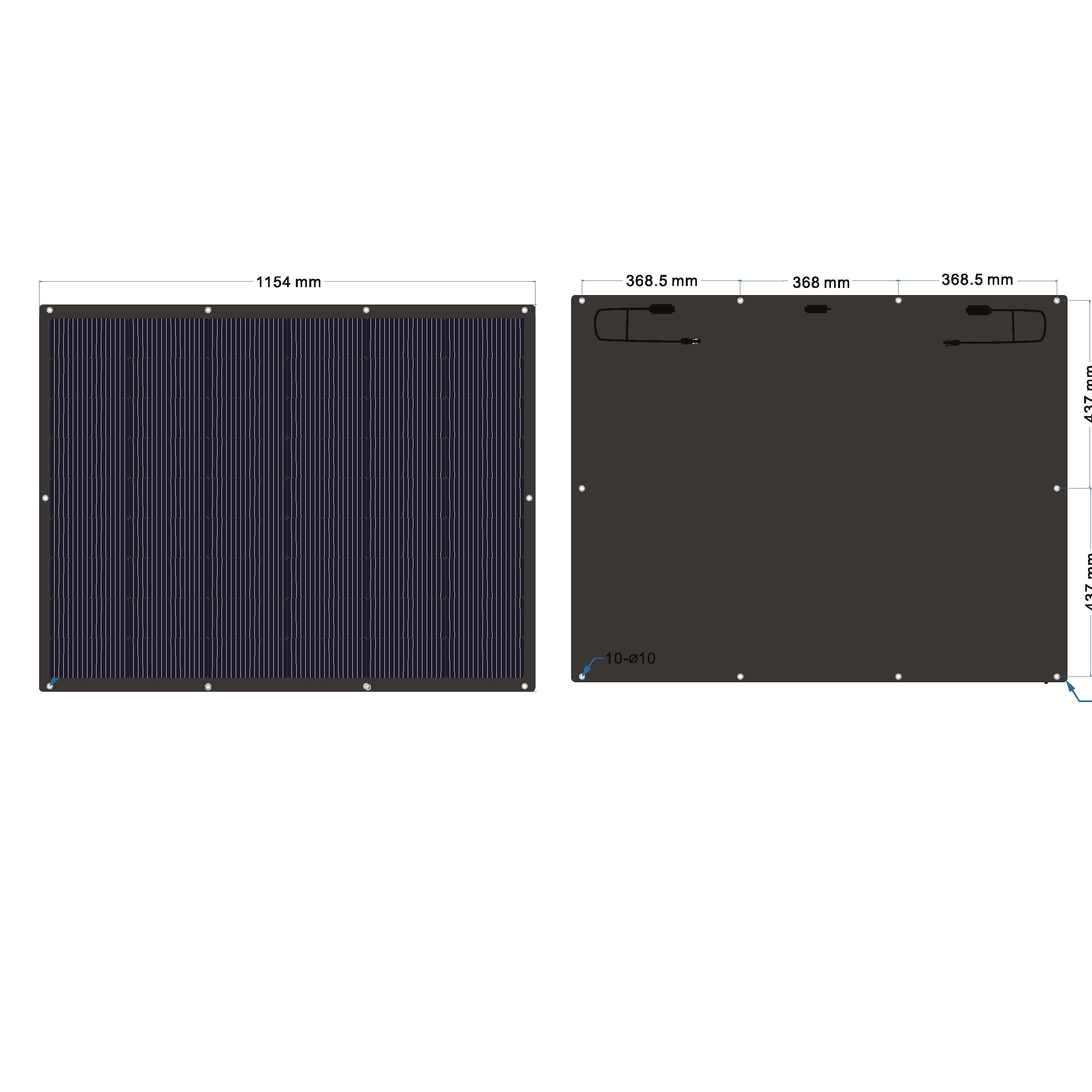 Flexibles 200W Solarmodul | Datenblatt & technische Daten - Leichte Balkonkraftwerke | BalkonSolar Deutschland