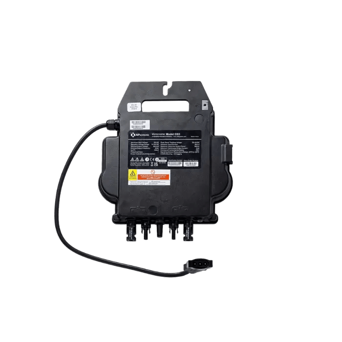 APSystems DS3-S Micro-Wechselrichter 230V, AC-50Hz, 600W, 2 MPP - Leichte Balkonkraftwerke | BalkonSolar Deutschland
