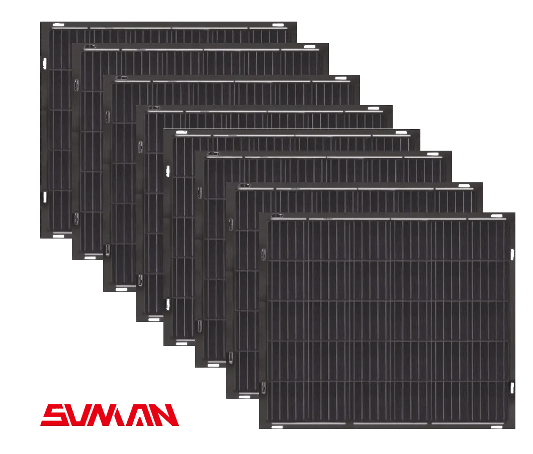 Sunman eArc 150 Wp Ultraleicht-PV-Modul Sunman SMF150M-6X05DB - Leichte Balkonkraftwerke | BalkonSolar Deutschland